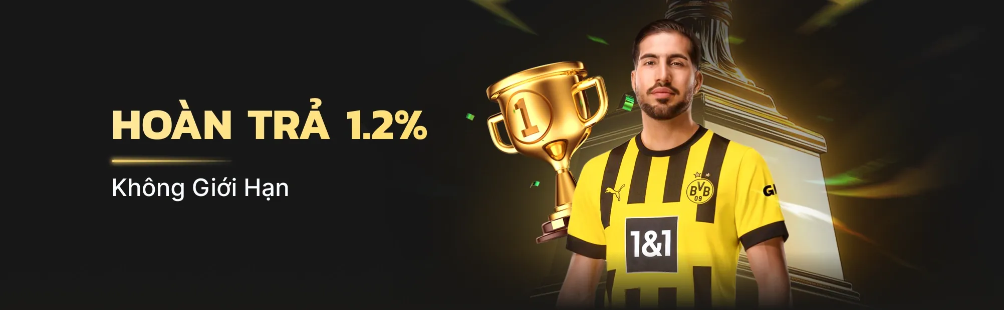 Banner khuyến mãi e2bet với lời kêu gọi đăng ký